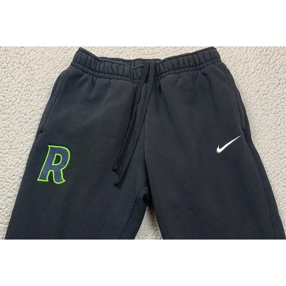 Nike Club Men's Training Joggers CJ1616-010 Black Tapered Fleece Men's Small